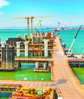 廈門第二東通道正緊鑼密鼓進行 預(yù)計7月份完工