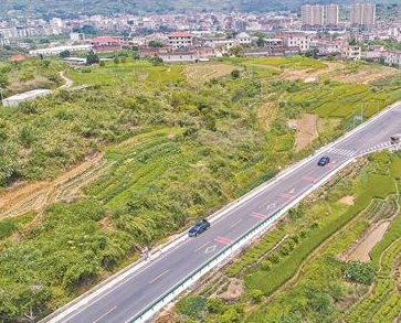 虎邱鎮(zhèn)湖坵村至芳亭村路段二期工程主體正式完工