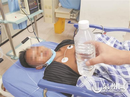 男子誤喝石油醚 被緊急送到醫(yī)院對(duì)癥處置