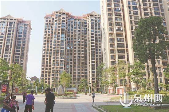 臺商區(qū)某安置小區(qū)環(huán)境舒適功能完善 入住率達80%