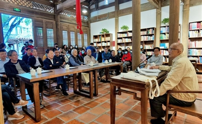 文史先生開展泉州學(xué)講座 談一談歷史文化名城保護(hù)