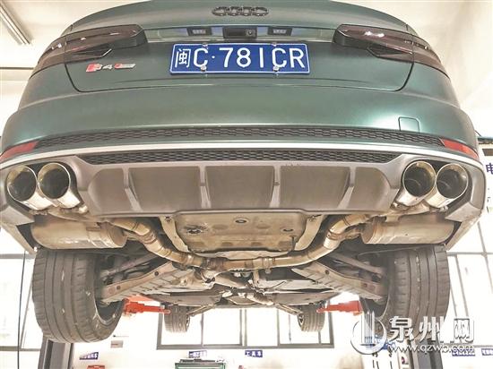 泉州交警對“炸街車”開展整治 維護(hù)道路交通安全秩序