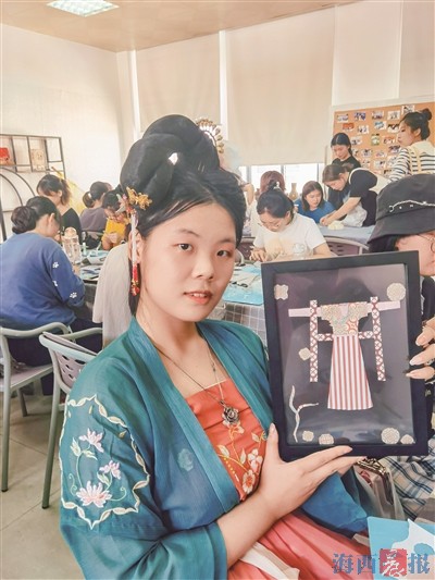 非遺文化走進(jìn)大學(xué)課堂 讓學(xué)生掌握不同類(lèi)別非遺技藝