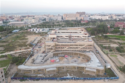 石獅第八實小一期年底基本建成 可提供1800個新學(xué)位