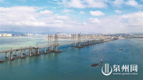 跨海高速鐵路橋?qū)崿F(xiàn)貫通 福廈高鐵建設進入沖刺期
