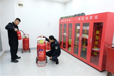 鳳里街道建起一個(gè)微型消防站 提升處置突發(fā)事故能力