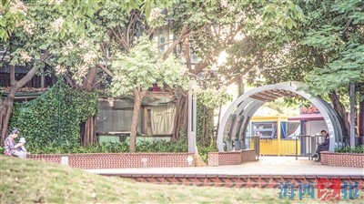 演武公園重新對(duì)外開(kāi)放 成為周邊居民休閑健身好去處
