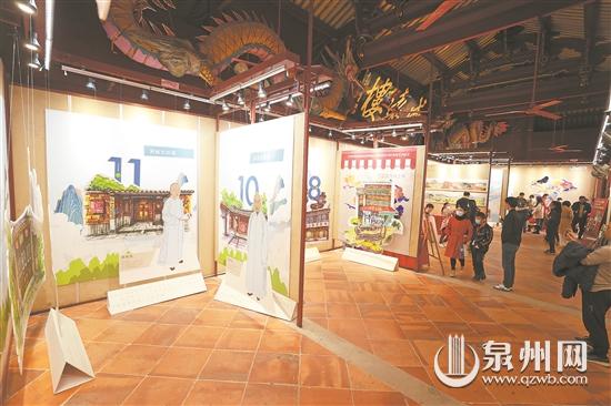 50組家庭現(xiàn)場(chǎng)繪制25米長(zhǎng)卷 讓下一代了解古城文化