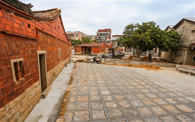 石頭老厝變身傳統(tǒng)民居建筑風(fēng)貌 村間景觀大大改觀