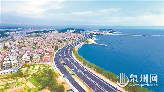 泉州海灣大道二期建成通車 主路最高時速可達(dá)100公里