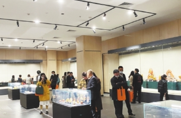 “2022年迎新春玉石·壽山石雕作品展”在福清僑鄉(xiāng)博物館開展